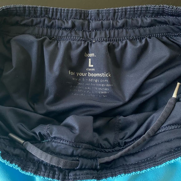 Birddogs Blue Mens Shorts Large - Picture 4 of 4